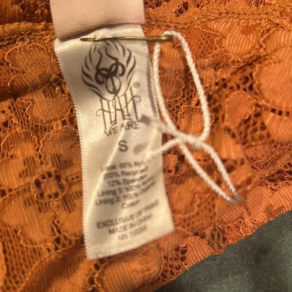 NWT HAH Carmel Cut To The Chase Bodysuit Sz-S - Picture 8 of 8